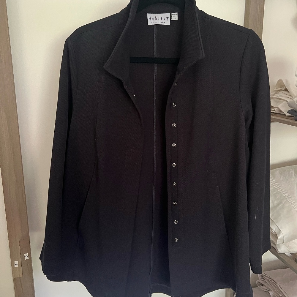 Habitat Clothes to Live in Black Jacket